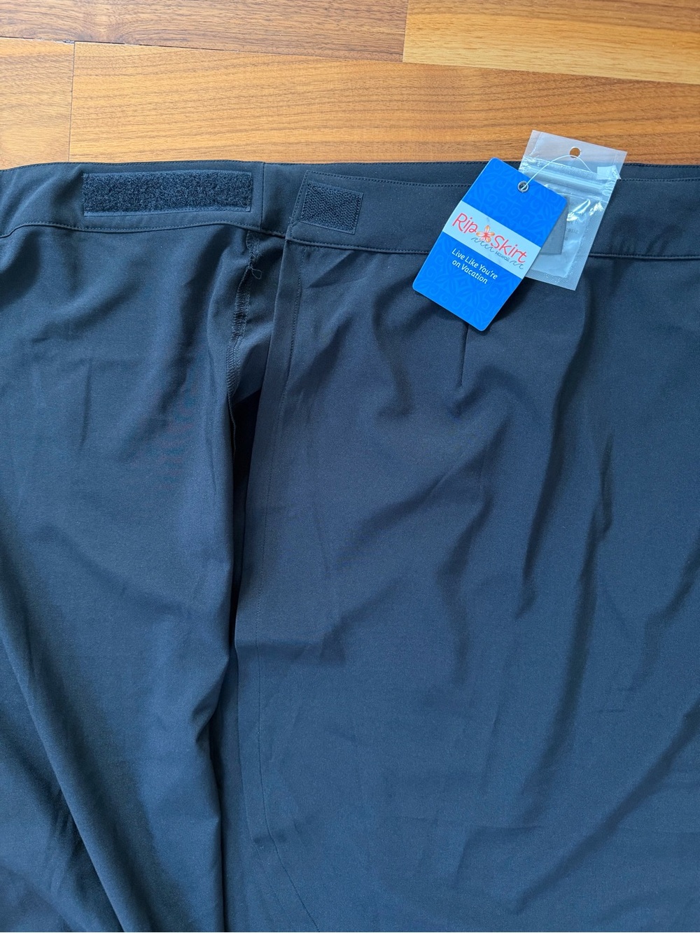 NWT RipSkirt Hawaii Original Length 3 Black Wrap Skirt Size M Midi  Cover Up - Picture 10 of 11